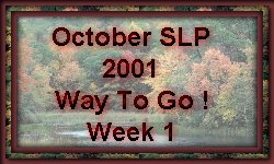 October week 1 award ribbon from MaggieA1