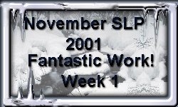 November week 1 award ribbon from MaggieA1