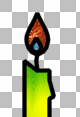 Finished flame