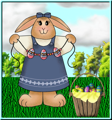 Community Activity Folk Art Bunny