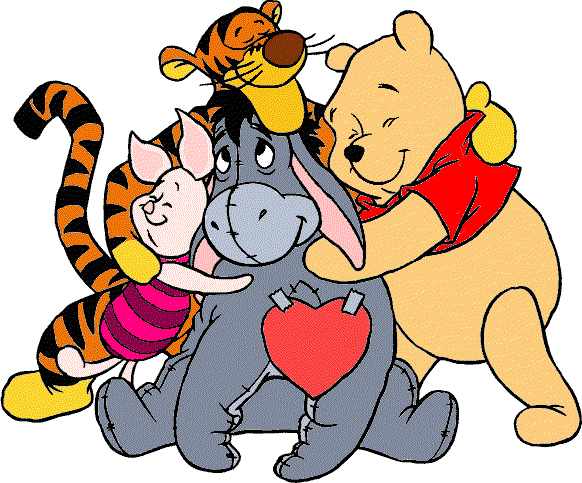 Pooh group Hug