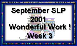 September week 3 award ribbon from Shirin