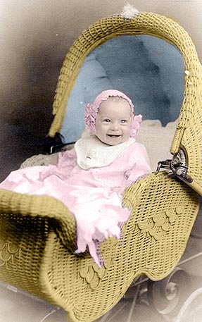 Color of old photo