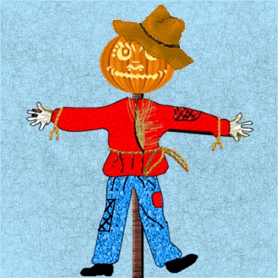 Jack pumpkinhead scarecrow