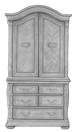 Wardrobe following tutorial