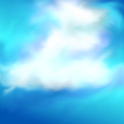 Retouch - Clouds example 5